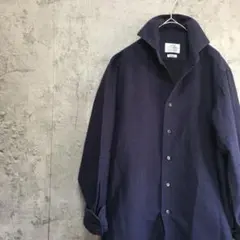 UNITED ARROWStokyo ネル 長袖 シャツ ダークネイビー 紺