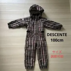 DESCENTE スキー スノボ ウェア ジャンプスーツ 100cm