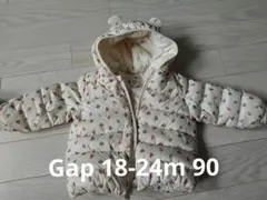GAP くま耳ダウンジャケット　18−24month baby　90