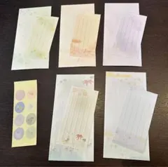 花柄レターセット