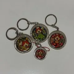 妖怪ウォッチ ご当地キーホルダー メダル 北海道 福島