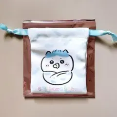 ちいかわベビー　トレーディングミニ巾着　ハチワレ　１点