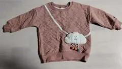 【新品】tete a tete 雲モチーフ付きトレーナー 100cm