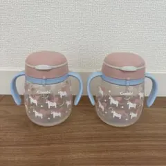 Combi ストローマグ（ユニコーン）340ml ・2個セット【ストロー無し】のサムネイル