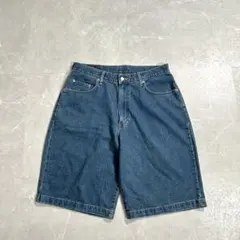 90s GUESS USA製 バギーワイドデニムショーツ インディゴ W40 90s GUESS USA製 バギーワイドデニムショーツ インディゴ W40 - メルカリ