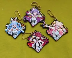 ホロライブ　ラバーストラップ4個セット