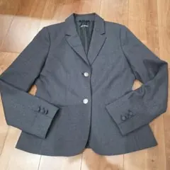 美品　pom ponette ジャケット　フォーマル　 LL 165　グレー
