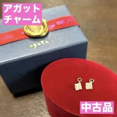 agete アガット　ピアスチャーム　シャンパンカラーのサムネイル