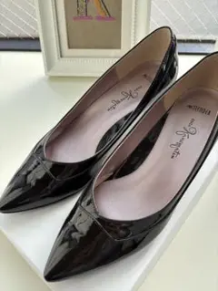 銀座かねまつ　スレンダー　パンプス　23.5 入学式　セレモニー