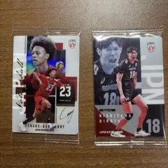 バレーボール 日本代表 エバデダンラリー 西山大翔 カードセット