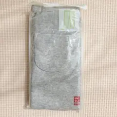 新品未開封★UNIQLO/ユニクロ★リブレギンス 10分丈 グレー/100㎝