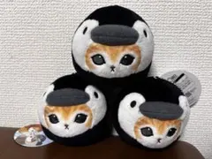 mofusand 海の生き物にゃんおかおマスコット　ペンギン