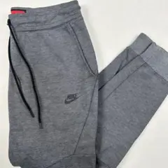 b1434【NIKE】廃盤　2代目　テックフリース　ジョガーパンツ　ヘザーグレー