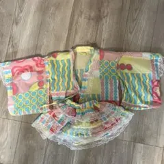 キッズ100cm 浴衣　セパレートタイプ