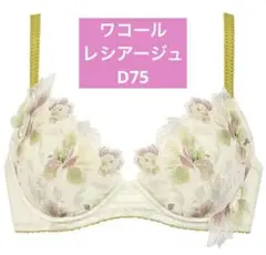 ♪ ワコール　ウイング　レシアージュ　ブラジャー　D75 PB2860 CR