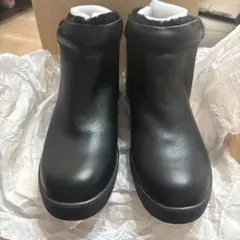 撥水保温中敷ブーツ　PUブラック