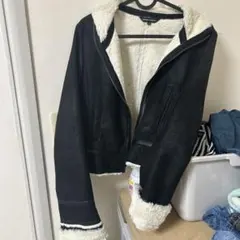 美品 ボナジョルナータ レザージャケット 本革 牛革 裏地 ブラック 黒 M ボナジョルナータ ライダース レザージャケット M 黒 本革