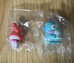 【セット】サンリオ ぬいぐるみといっしょフィギュア