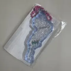 【未開封】琵琶湖アクリルキーホルダー 道の駅 マキノ追坂峠 メタセコイア 水色