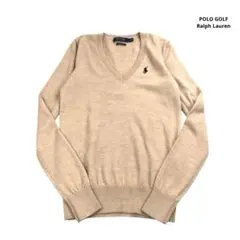 POLO GOLF Ralph Lauren Vネックニット メリノウール