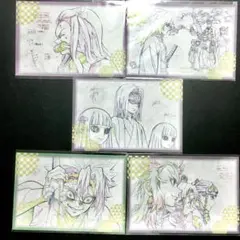 ufotable　鬼滅の刃　ポストカード　冨岡義勇　煉獄杏寿郎　不死川実弥　宇髄