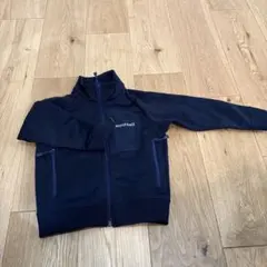 mont-bell ネイビー フルジップジャケット