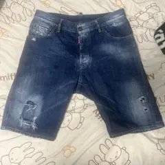 DSQUARED2 デニムショートパンツ ダメージ加工 - メルカリ