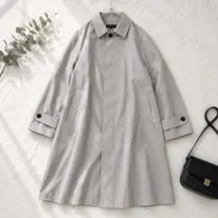 定価7万✨GALERIE VIE コットンシルクタイプライターワイドコート 撥水のサムネイル