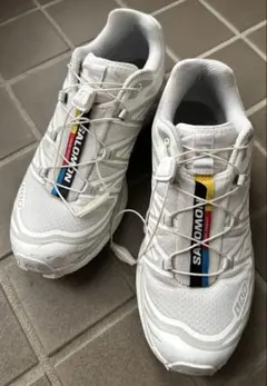 SALOMON サロモン XT-6 ホワイト 24.5cm USED