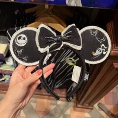 香港ディズニー☆ナイトメアビフォアクリスマス ジャック カチューシャ