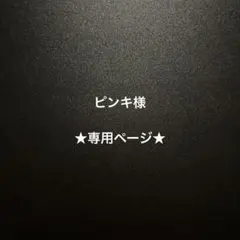 ピンキ様 ★専用ページ★