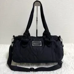 マークバイマークジェイコブス　2way ミニボストンバッグ　ナイロン　黒のサムネイル