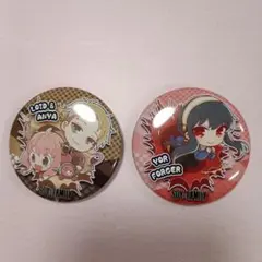 ぶちマス！　SPY✕FAMILY　缶バッジ ロイド＆アーニャ　ヨル・フォージャー