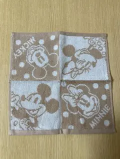 ディズニー　ミッキーマウス　ミニーマウス　ハンドタオル