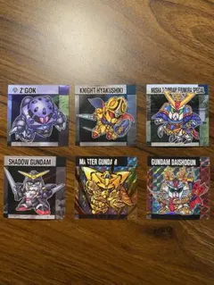 元祖SDガンダムスナック ステッカー6枚