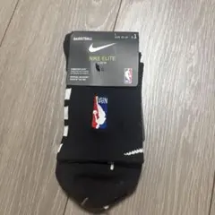 【新品】NIKE ELITE NBA ソックス Lサイズ ブラック