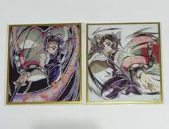 鬼滅の刃 胡蝶しのぶ WEBSHOPくじ アクリル色紙 C38 C46 2点