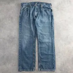リーバイス559 Levis W36 ワイド バギー 青 古着 ヒゲ 22843