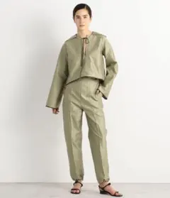 bacca コットンモールスキンパンツ