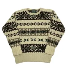 VINTAGE POLO COUNTRY WOOL HAND KNIT