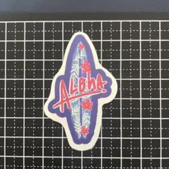 防水ステッカー ハワイ アロハ 青色