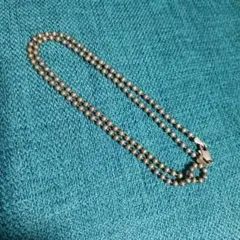 ひ*ん様 シルバー ボールチェーン ネックレス