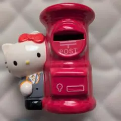 ☆非売品☆ハローキティ 郵便ポスト型 貯金箱 - メルカリ