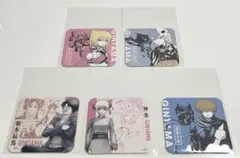 銀魂展 アートコースター 5枚セット 神楽 辰馬 また子 全蔵 池田