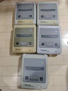 ジャンク品扱い スーパーファミコン 本体 ５台セット
