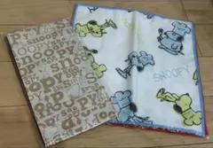 (新品 未使用)スヌーピー レジ袋ストッカー＆キッチンクロス2枚 まとめ売り