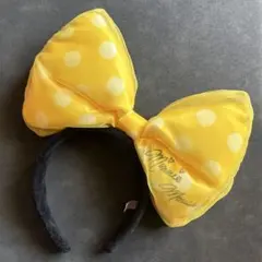 ディズニー ミニー カチューシャ イエロー
