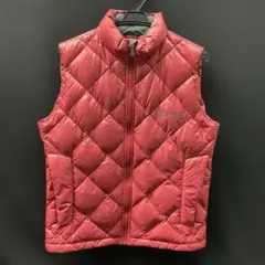【M6L11】AIGLE エーグル ダウンベスト キルティング 赤 メンズ Sのサムネイル