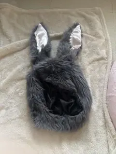 うさぎ 被り物 グレーハロウィン