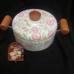 エジリー　ルピナス　 花柄 両手鍋　20cmのサムネイル